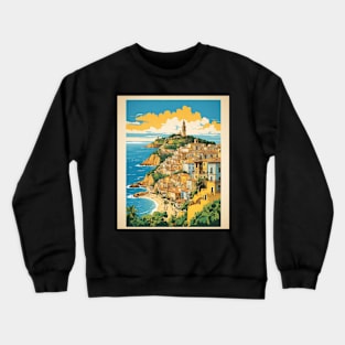 Salvador Bahia Brazil Vintage Tourism Travel Poster Art Crewneck Sweatshirt